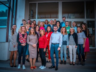 Fotka učiteľského zboru v šk. roku 2022/2023