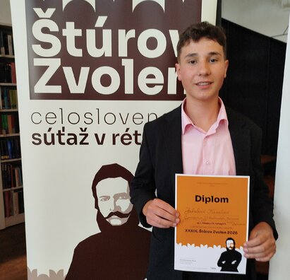 Víťaz celoslovenskej rétorickej súťaže