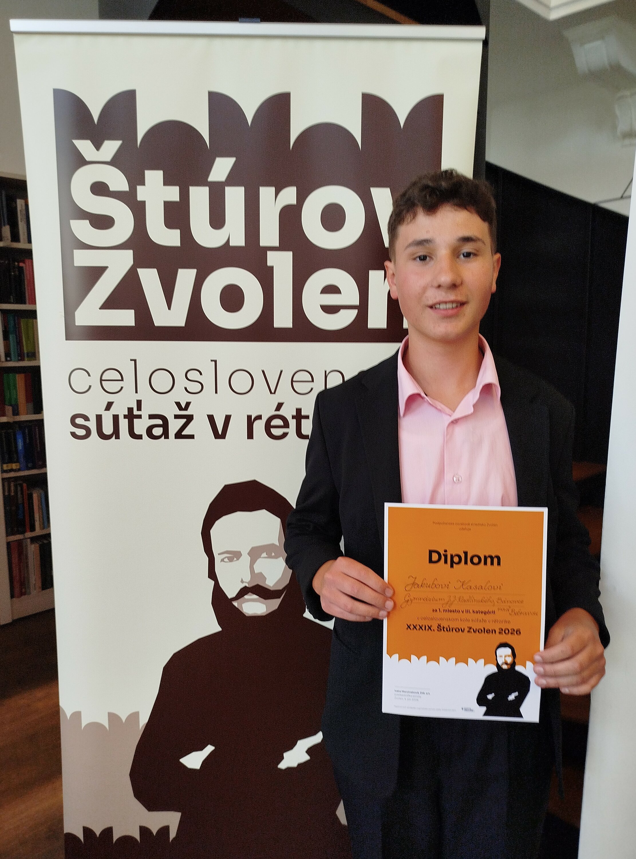 Naša škola má víťaza celoslovenskej rétorickej súťaže